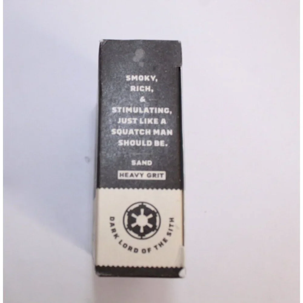Dr. Squatch Star Wars Dark Side Heavy Grit‎ Scrub Scented Soap 5 oz. Limited NIB